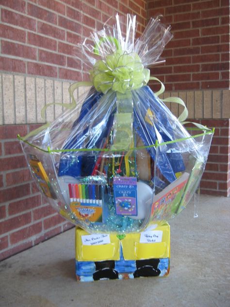 silent auction ideas | Class Basket "Rainy Day" | Silent Auction Ideas School Auction Baskets, Silent Auction Ideas, Tricky Tray Baskets, Silent Auction Gift Basket Ideas, Silent Auction Basket, Auction Gift Basket Ideas, Chinese Auction, Fundraiser Baskets, Theme Baskets