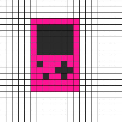 perler bead patterns | Perler Bead Gameboy Perler Bead Pattern | Bead Sprites | Misc Fuse ... Big Pixel Art, Beads Perler, Modele Pixel Art, Easy Perler Beads Ideas, Easy Pixel Art, Pixel Art Templates, Pony Bead Patterns, Pixel Drawing, Diy Perler Bead Crafts