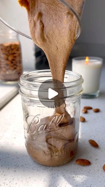 Veganish ™️ on Instagram: "HOW TO MAKE HOMEMADE ALMOND BUTTER 🤎(save your $$$$) follow @healthygirlkitchen for more and order my cookbook for holiday gifts - link in bio! 

I’ve seen almond butter in the store for up to $20 a jar, make 1 jar of almond butter at home for $6! I find Trader Joe’s nuts are cheap!

shopping list:
- 16 oz almonds
- 2 tbsp maple syrup
- 1 tsp cinnamon
- 1 tsp vanilla
- 1/4 tsp salt

1. Preheat oven to 350 F. Bake almonds on baking sheet for 10 min and mix halfway through. 
2. Let them cool for 5 min.
3. Add in food processor and blend until combined. Scrape down the sides.
4. Add in rest of ingredients and blend for 15 minutes or until smooth and runny! Stop the food processor every few min and mix. It will come together trust me. Wait for it to cool.
5. Store i Cheap Shopping List, Butter At Home, Homemade Almond Butter, Cheap Shopping, Nut Recipes, Nut Butters, Wait For It, Trader Joe’s, Trader Joe