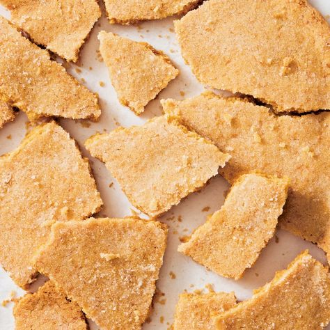 Coconut Cookie Bark Recipe | Epicurious Coconut Cookie Bars, Cookie Bark, Cookie Breakfast, Dairy Free Products, Coconut Cookie, Epicurious Recipes, Cookies Shortbread, Coconut Extract, Shortbread Biscuits