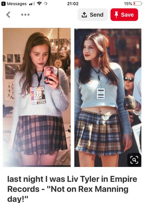 Rex Manning Day, 90s Halloween Costumes, Empire Records, Halloween Costumes For 3, 90s Looks, Liv Tyler, Fantasias Halloween, Purim, Couple Halloween Costumes