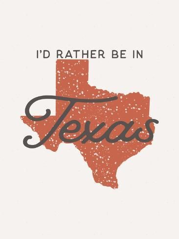 size: 12x9in Art Print: I'd Rather Be In Texas : Western Printable Wall Art, Cute Western Wallpapers Aesthetic, Texas Vibes, Business Brainstorming, Artwork Storage, Texas Tattoo, Texas Aesthetic, Texas Lifestyle, Texas Poster