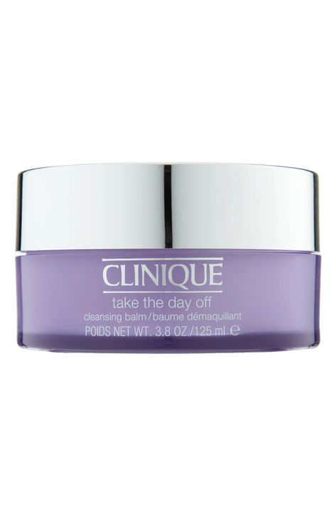 Clinique Take the Day Off™ Cleansing Balm Makeup Remover | Nordstrom Clinique Cleansing Balm, Makeup Remover Balm, Clinique Take The Day Off, Iconic Makeup, Best Facial Cleanser, Favorite Makeup, Sls Free Products, Unclog Pores, Cleansing Balm