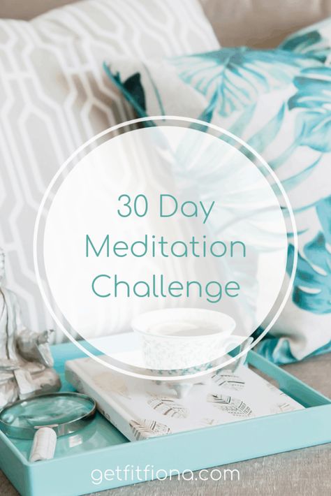 30 Day Meditation Challenge - Get Fit Fiona Meditation Challenge, Yoga Nidra Meditation, Headspace App, Racing Thoughts, Month Of June, Yoga Philosophy, Personal Development Plan, Meditation Apps, Yoga Nidra