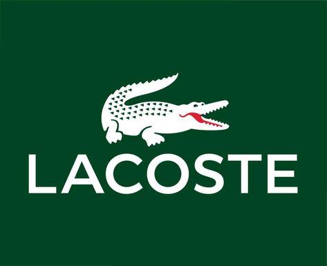 Lacoste Brand Logo Symbol With Name Design Clothes Fashion Vector Illustration With Green Background Lacoste Wallpaper, Logo Lacoste, Logo Vert, Logo Fleur, Lacoste Logo, Logo Clipart, Fashion Vector, Logo Symbol, Brand Logos