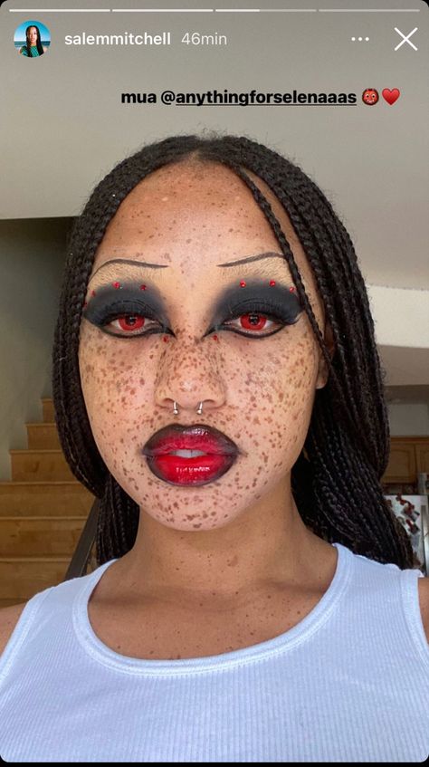 No Eyebrows Makeup Look, No Eyebrows Makeup, Salem Mitchell, No Eyebrows, Blonde Goth, Eyebrows Makeup, Pretty Makeup Looks, Swag Makeup, Make Up Inspo