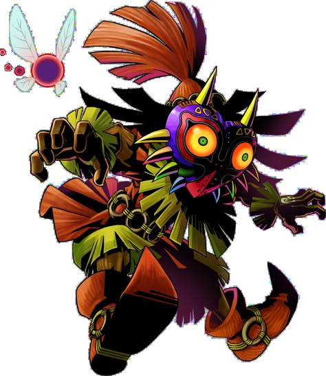 Catville Crossing — Skull Kid’s outfit from Legend of Zelda: Majora’s... Majora's Mask Tattoo, Majoras Mask Skull Kid, Majoras Mask Art, Legend Of Zelda Majora's Mask, 3d Art Gallery, Zelda Drawing, Zelda Tattoo, Majoras Mask, Nintendo Art