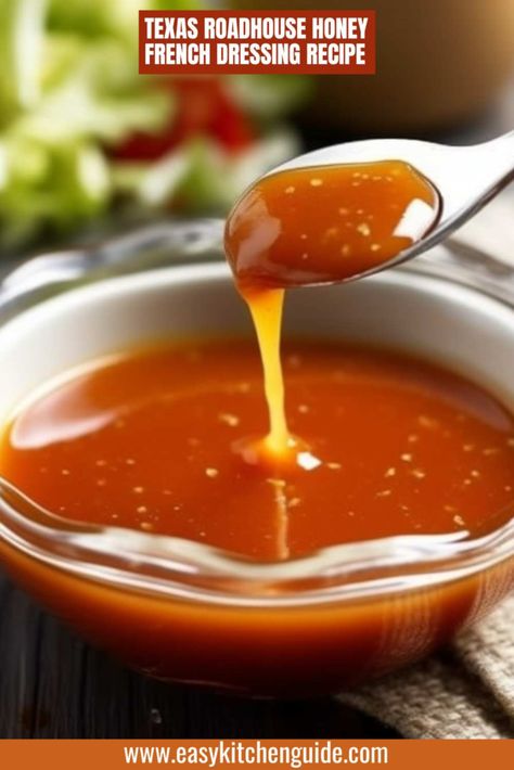 Homemade French Dressing, Easy Salad Dressing Recipes, Salad Dressing Recipes Healthy, French Dressing, Healthy Honey, Easy Salad Dressing, Salad Dressing Recipes Homemade, Homemade Dressing, Homemade Salads