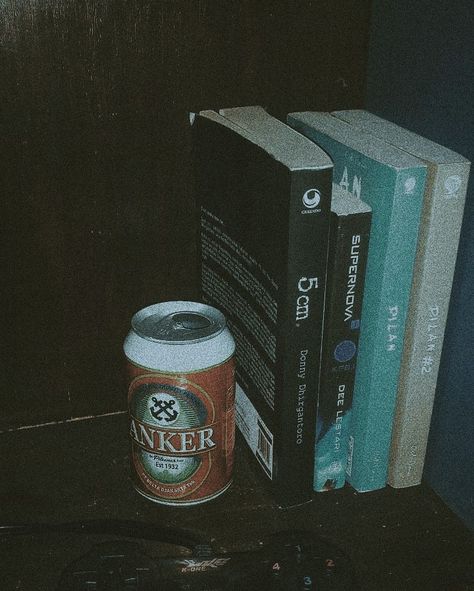 book aesthetic dark Aesthetic Dark, Root Beer, Book Aesthetic, Beer Can, Dark Aesthetic, Beverage Can, Places To Visit, Beer, Books