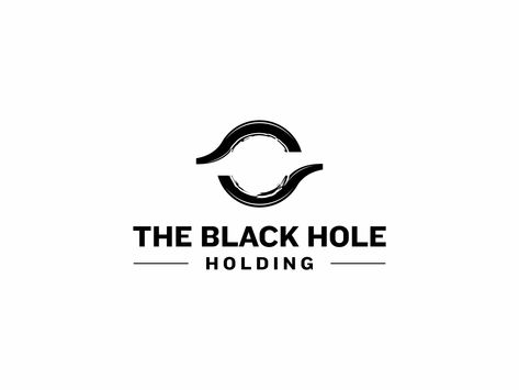 Bold, Serious, not important Logo Design for THE BLACK HOLE HOLDING by beard.art | Design #30711056 Black Hole Logo Design, Black Hole Logo, Hole Logo, Beard Art, The Black Hole, Harvard Business School, Festival Design, Black Spot, Black Hole