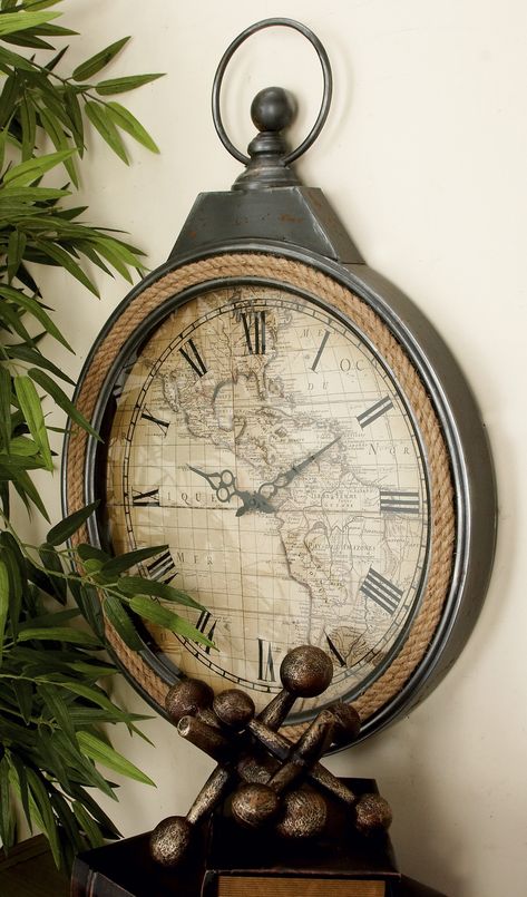 Kitchen Wall Clocks, Unique Clocks, Wall Clock Design, Vintage Wall Clock, Antique Clock, Unique Wall Clocks, Wooden Wall Clock, Clock Decor, Antique Decor