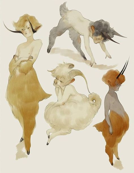 Centaur Aesthetic, Animal Character Design, Digital Sketch, Drawing Style, Creature Concept Art, Eyes Makeup, 영감을 주는 캐릭터, Tube Dress, Creature Design