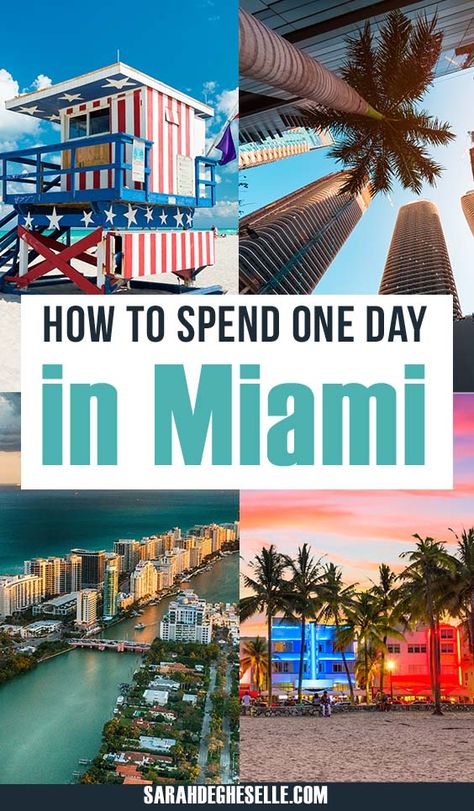 How to Spend 1 Day in Miami | Miami in one day | Miami one night | Miami Florida vacation | Miami Florida things to do | Miami Florida city | how to spend a day in Miami | 24 hours in Miami | one day in Miami | Miami Beach one day | Miami one day trip | Miami things to do in one day | #MiamiFlorida #Miami One Day In Miami, Miami Itinerary, Weekend In Miami, Things To Do In Miami, Miami Vacation, Miami Travel, Vacation Usa, Amazing Travel Destinations, City Trip