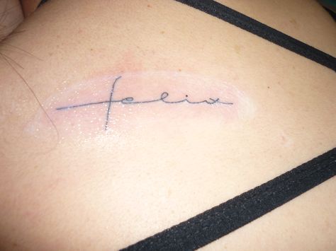 Felix. Felix Tattoo, Infinity Tattoo, Tattoos, Skin