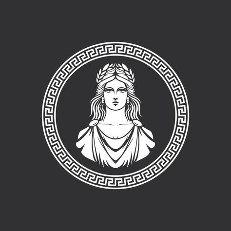 Aphrodite Logo, Goddess Of Love And Beauty, Ancient Greek Goddess, Love And Beauty, Tree Saw, Goddess Of Love, Logo Icon, Heart Tree, Cityscape Photos