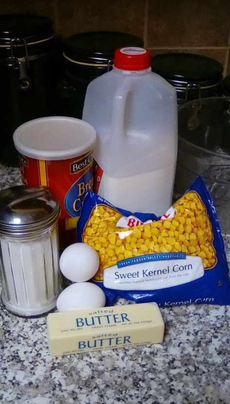 Amish Baked Corn Recipe | Amish Corn - amish365.com Baked Corn Recipes, Amish Corn, Cook Journal, Creamed Corn Casserole, Baked Corn Casserole, Amish Food, Cream Corn Casserole, Amish Living, Corn Relish