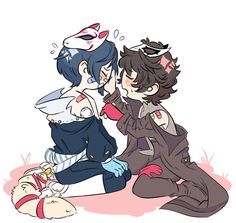 Yusuke Kitagawa X Akira Kurusu, Akira Persona 5, Persona Five, Persona 5 Anime, Ren Amamiya, Persona 5 Joker, Persona Series, Akira Kurusu, Persona 4