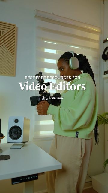 Ogeh Ezeonu on Instagram: "Best FREE resources for video editors 👇🏾 1️⃣ Eycndy.co is a large library of various visual techniques for video inspiration and ideas 2️⃣ Misterhorse.com is free plugin for Adobe premiere pro and after effects with transitions, text animations and more. 3️⃣ Freepik.com is a large library with free vectors, videos and more. 4️⃣ Cinepacks.store for free digital effects #videoeditor #filmaker #cinematic #storytelling #creative #contentcreator" Video Transitions Ideas After Effects, Adobe Premiere Pro Video Editing Tips, Video Transitions Effect, Video Transitions Ideas, Visual Techniques, Cinematic Storytelling, Video Transitions, Large Library, Audio Editing