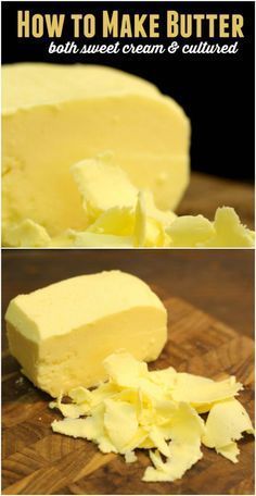 Flavored Butter Recipes, Butter Recipes Homemade, Make Butter, Homemade Pantry, Homemade Condiments, Homemade Seasonings, Homemade Butter, Homemade Cheese, No Dairy Recipes