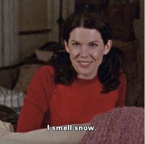 I Smell Snow, Lorelai Gilmore, Gilmore Girls, In My Life, My Life, A Woman, Couch, Red