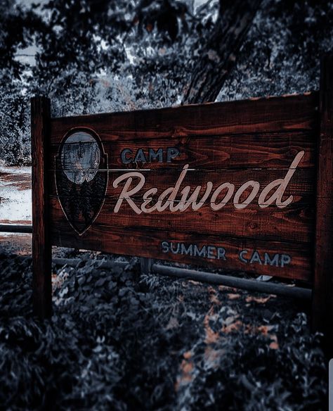 Camp Redwood Ahs, Parent Trap Camp Aesthetic, Horror Summer, Camp Redwood, Summer Slasher, Slasher Aesthetic, 80s Slasher, Slasher Summer, Spooky Summer