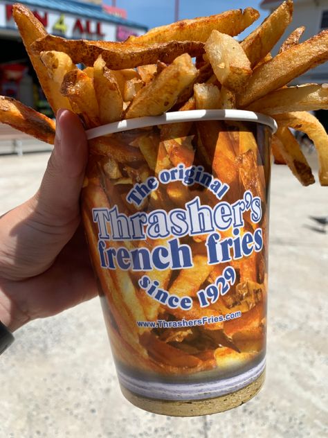 Boardwalk Fries, Boardwalk Food, Ocean City Boardwalk, Bethany Beach, Ocean City Maryland, Rehoboth Beach, Ocean City, French Fries, Delaware