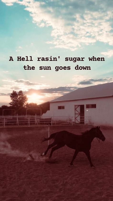 Cute Country Quotes, Country Lyrics Quotes, Rodeo Quotes, Western Aesthetic Wallpaper, Country Love Songs, Western Quotes, Horse Riding Quotes, Cowboy Quotes, Country Backgrounds