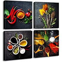 Check this out! Canvas Kitchen Wall Art, Mexican Wall Art, Home Dining Room, Kitchen Canvas, Mexican Wall, Food Wall Art, Kitchen Artwork, Dining Room Contemporary, Accessories Indian