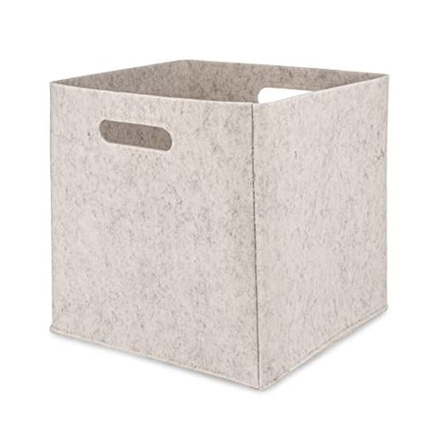 Cubby Storage Bins, Cube Storage Shelves, Felt Storage, Baby Registry Items, Storage Cubes, Storage Cube, White Baskets, Toy Bins, Storage Systems