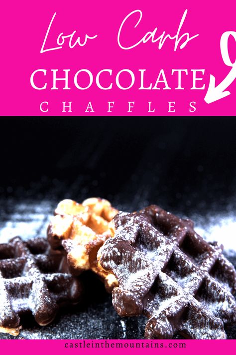 Chocolate Chaffle, Chocolate Chip Waffles, Chaffle Recipe, Chocolate Waffles, Keto Brownies, Keto Food List, Keto Chocolate, Keto Cheesecake, Cream Cheese Recipes