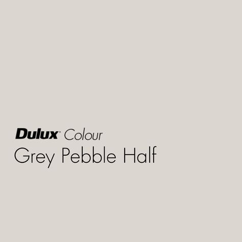 Dulux Perfectly Taupe, Dulux Grey Pebble, Dulux Colours, Dulux Grey, Dulux Australia, Paint Color Inspiration, Wall Colour, Interior House Colors, Grey Paint Colors