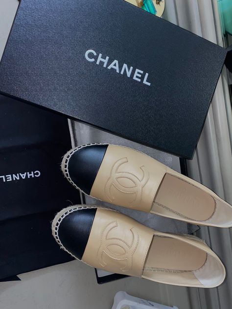 Chanel Espadrilles, Fantastic Shoes, Chanel Espadrille, Dream Life, Hair Hair, Espadrilles, Chanel, Hair, Closet