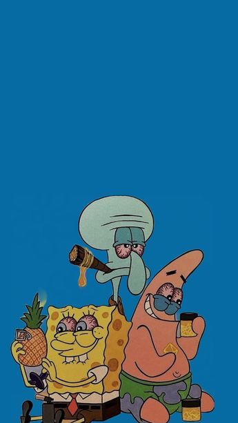 Spongebob And Patrick, Trippy Cartoon, Trippy Iphone Wallpaper, Dope Cartoons, Simpsons Art, Spongebob Wallpaper, Image Swag, Cartoon Wallpaper Hd, Trippy Wallpaper