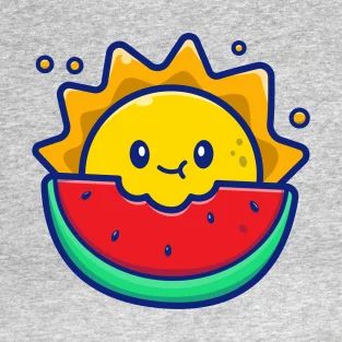 T-Shirts by Catalyst Stuff | TeePublic Painting Vegetables, Watermelon Images, Art Crayon, Emoji Defined, Learning Corner, Crayon Painting, Ganesha Drawing, Random Products, Eating Watermelon