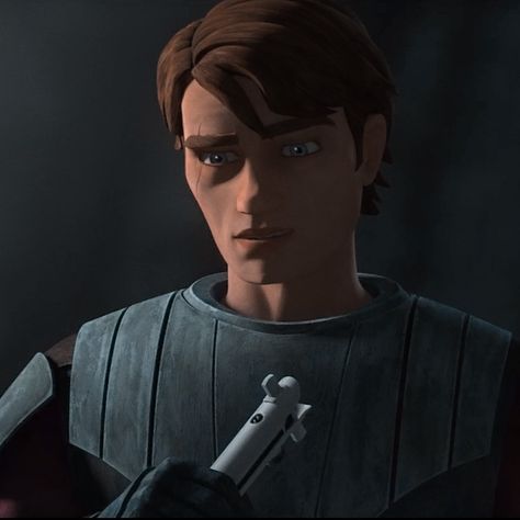 Anakin Tales Of The Jedi, Anakin Clone Wars, Anakin Skywalker Clone Wars, Sketchbook Fillers, Temuera Morrison, Tales Of The Jedi, Cartoon Crushes, Anakin Vader, Star Wars Anakin