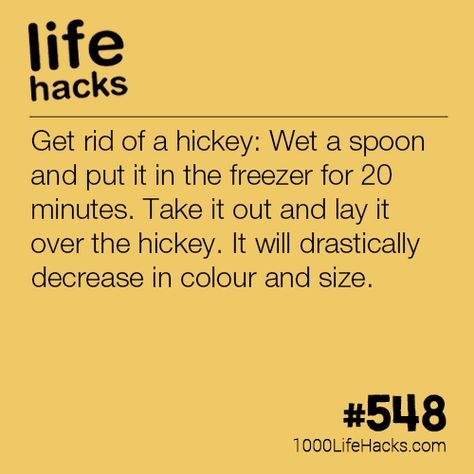 Get Rid Of A Hickey 1000 Lifehacks, Lifestyle Hacks, 1000 Life Hacks, Deep Cleaning Tips, Organizing Hacks, Save Your Life, Household Cleaning Tips, Ground Coffee, Simple Life Hacks