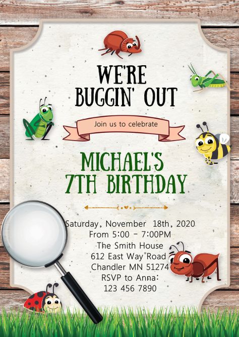 Bugs Birthday Party, Template Undangan, Social Media Posting Schedule, Invitation Design Template, Party Invite Design, Birthday Party Invitation Templates, Social Media Schedule, Party Invite Template, Custom Fonts