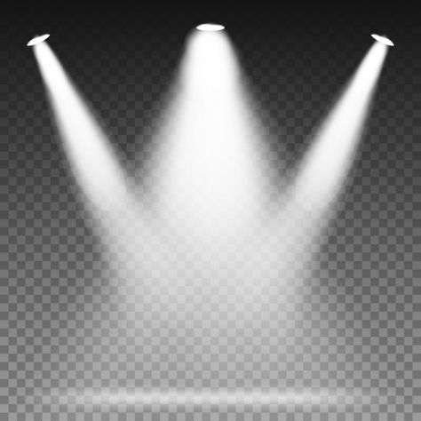 Stage Spotlights, Beam Lights, Lens Flare Effect, Wallpaper Putih, White Beams, Photo Png, Blurred Background Photography, Brick Wall Background, White Light Bulbs