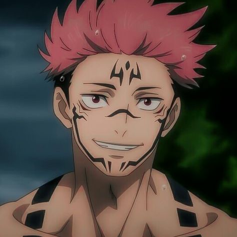 Jujutsu Kaisen An Anime, Anime Character, A Man, Tattoos, Hair, Anime, Pink