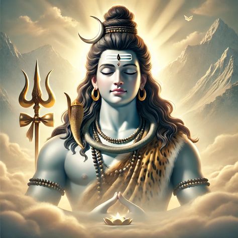 Unique Photos Of Lord Shiva, Shiv Images, Blessings Always Guruji Wallpaper, Mahadev Parvati, Shiva Meditation, Aghori Shiva, God Tattoo, Ganpati Bappa Wallpapers, Shiv Shakti