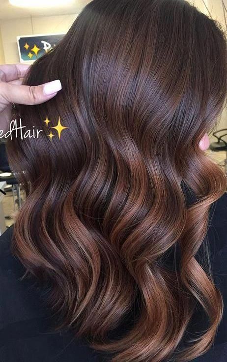 Chocolate Cake Brunette Hair, Chocolate Hair Colour With Highlights, Chocolate Auburn Hair Balayage, Cute Hair Dye For Brown Hair, Fall Hair Color For Brunettes Straight, Best Hair For Green Eyes, Chocolate Brown Ombre Hair, Medium Brown Hair With Balayage, Brunette Chocolate Hair