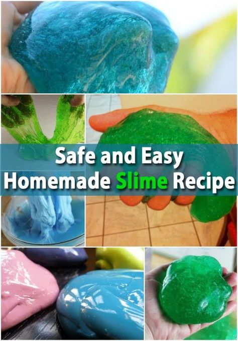 Remember playing with slime when you were a kid? Of course, the slime that you buy at the store has a few chemicals in it that you may not want your kids exposed to. A better way is to make your own homemade slime and we have a really easy recipe for you to do just that. You will need 1 cup of... Halloween Class Treats, Slime Glue, Cave Quest, Homemade Slime Recipe, Yellow Food, Slime Recipes, Homemade Slime, Silly Putty, Glitter Slime