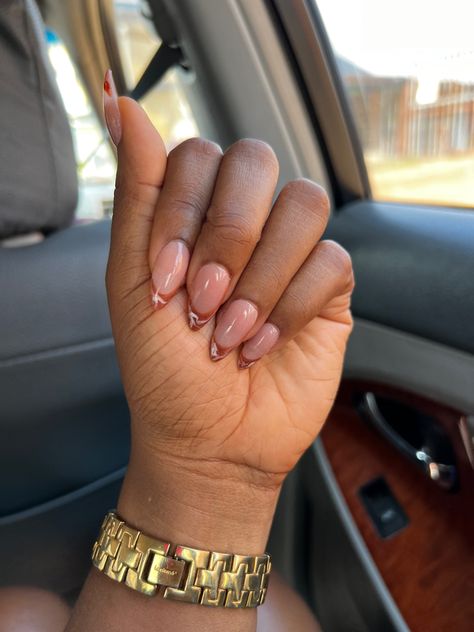 Nude and brown with white marble, pencil shaped acrylic short nails Acrylic Short Nails, Short Acrylic, Unique Acrylic Nails, Beauty Inspo, Nails Inspo, Short Acrylic Nails, Short Nails, White Marble, Stylish Nails