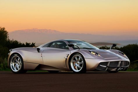 10: Pagani Huayra: 230 miles per hour (370.1 kilometers per hour) - 10 Fastest Cars in the World | HowStuffWorks Saleen S7 Twin Turbo, Pagani Car, Carros Vw, E90 Bmw, Turbo Engine, Pagani Zonda, Audi Rs3, Pagani Huayra, Mc Laren