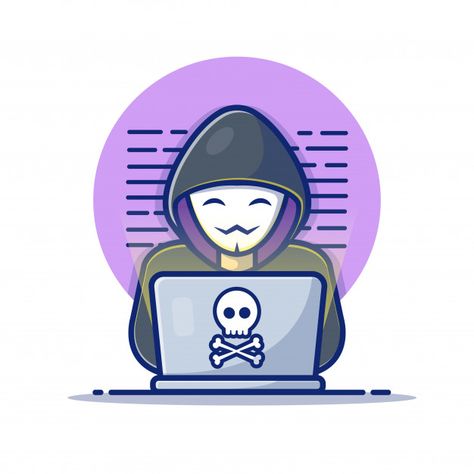 Hacker operating a laptop icon . hacker ... | Premium Vector #Freepik #vector #technology #icon #computer #man Hackers Photo, Hacker Photo, Hackers Pictures, Hacker Wallpaper For Pc, Hacker Image, Laptop Logo, Laptop Icon, Hacker Art, Illustrator Work