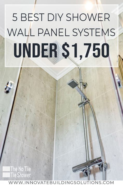 5 Best DIY Shower Wall Panel Systems You Can Buy Under $1,750 Waterproof Shower Wall Panels, Laminate Wall Panels, Shower Remodel Diy, Small Shower Remodel, Wall Panel System, Cheap Bathroom Remodel, Laminate Wall, Window In Shower, Bathroom Shower Walls