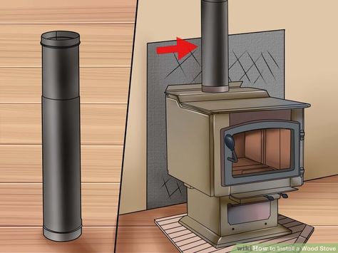 Indoor Wood Stove, Wood Burning Stove Corner, Corner Wood Stove, Wood Stove Installation, Wood Stove Chimney, Wood Stove Hearth, Wood Burning Stoves Living Room, Small Wood Stove, Wood Burning Heaters