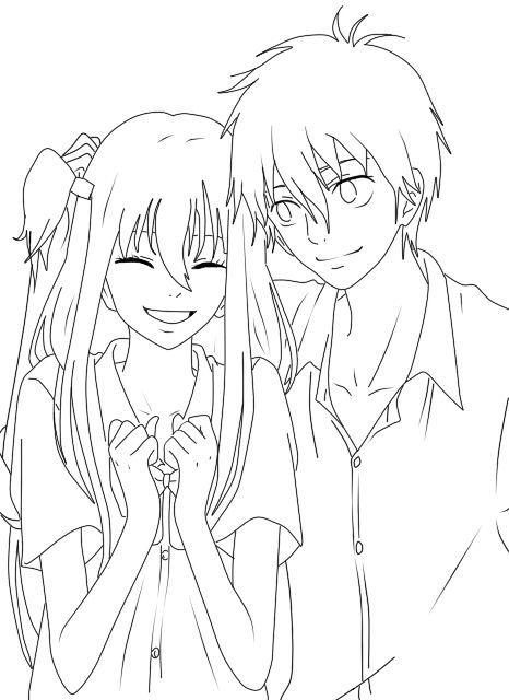 Coloring is a great way to relax and de-stress, and these adorable anime couple coloring pages are perfect for adults and kids alike. With a variety of characters to choose from, there's sure to be a page that everyone will enjoy. So grab your favorite colored pencils or markers and let your creativity flow!

#coloringpages #anime #couple #relax #art Cute Anime Couple Coloring Pages, Anime To Color, Coloring Pages Couples, Cute Couple Coloring Pages, Anime Lineart Couple, Colouring Pages Anime, Couple Anime Drawing, Anime Couple Drawing, Couple Coloring Pages