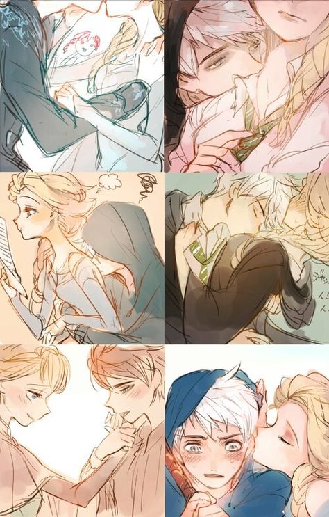 Jelsa by paulofranzen Elsa Jack, Jake Frost, Jelsa Fanart, Frozen Love, Princesas Disney Anime, Legend Of The Guardians, Disney Ships, Jack Frost And Elsa, Jack And Elsa