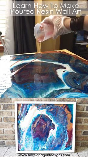 Learn how I made this amazing poured resin wall art using Envirotex Lite and a wooden board. Full tutorial, and even a video to show you how to make one! Wal Art, Resin Wall Art, Wine Bottle Diy Crafts, Drawing Faces, Wine Bottle Diy, Resin Painting, Diy Resin Crafts, Pouring Art, Wine Bottle Crafts